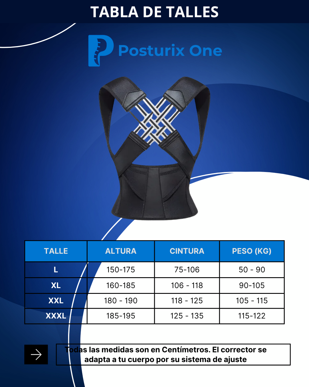 Corrector postural + Guía exclusiva: Elimina dolor de espalda y encorvamiento