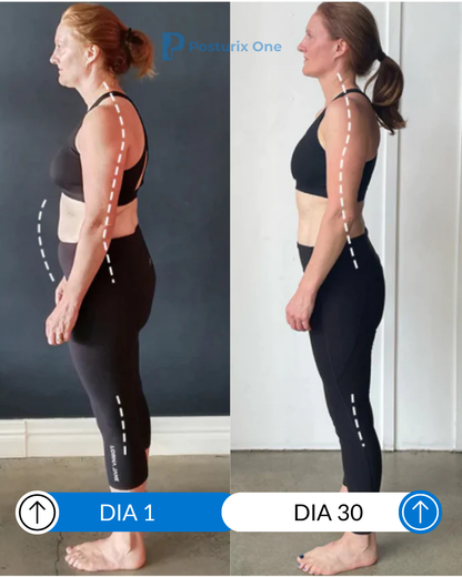 Corrector postural + Guía exclusiva: Elimina dolor de espalda y encorvamiento